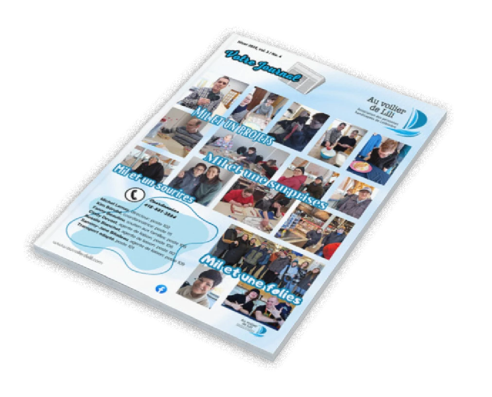 Votre journal - Au voilier de Lili